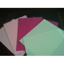 Цветной или Прозрачный ПВХ жесткий лист / Матовый лист ПВХ для печати